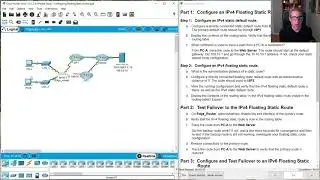 CCNA 2: Floating Static Routes
