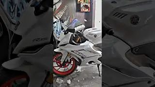 R15 v4 PPF Done ✅ 💯 #r15 #ppf #modified #r15v4 #shubh #reels #bike #bikezone #lamination #wrapping