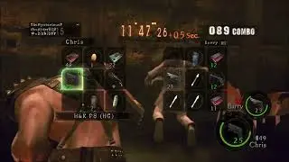 RE5 I Duo I Prison I Mercenaries United I 1106,609 I Chris Warrior/Barry I WR?