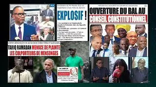 SONKO EDIFIE DEMAIN...TARIK RAMADAN DEMENT YERIM ET MADIAMBAL...ME MOUSSA DIOP ACCUSE MACKY ET ALY..