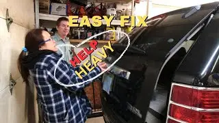 Jeep Support Struts, Hood, Hatchback, and Rear Glass, all for around $68. Easy fix.