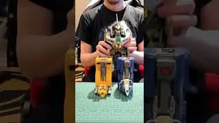 #Shorts | 354 Dragonzord in Battle Mode Transformation Showcase #MMPR #Megazord #Dragonzord