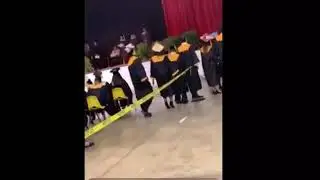 Mother joyfully twerks up a storm to celebrate her son’s graduation