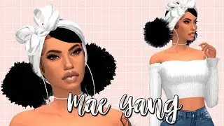 ♡SIMS 4 CAS♡ Mae Yang♡ + CC LINKS & SIM DOWNLOAD♡