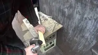 19 Безопасная работа с болгаркой Алмазный диск Часть 2