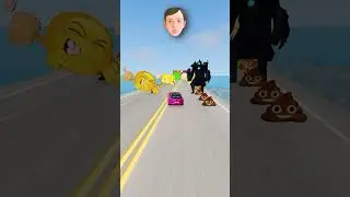 😂 Андрей и Мама Идут на Рынок в BeamNG.drive