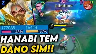 HANABI HAS DAMAGE AND I CAN PROVE IT!! - HANABI GAMEPLAY | Mobile Legends