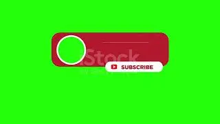 green screen subscribe button.saku media. 