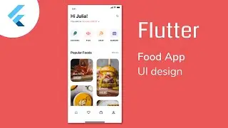 Flutter Speed Code - Food App UI
