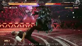 Tekken 8 Dragunov dominating round