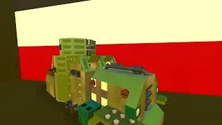 НЕМЕЦКАЯ БРОНЕМАШИНА в SCRAP MECHANIC