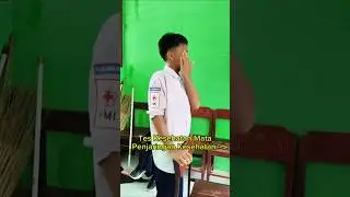 Tes Kesehatan Mata || Penjaringan Kesehatan Anak Sekolah || SMP Negeri 1 Noling  