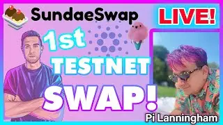 Historic Day For Cardano! First Live Testnet Swap Via SundaeSwap!