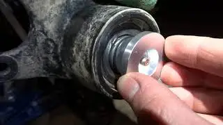 How to lubricate Stels Guepard wheel bearings - a special adapter from China
