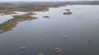 Dulu Tempat ini Adalah Perkampungan Semua Sekarang Berubah menjadi Danau - Video Bebas Covi Rights