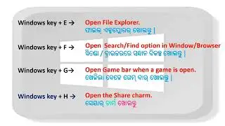 #computer Shortkey #Keyboard Shortkey #window Shortkey #window kiy with alphabets #Keyboard win key