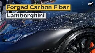 AMAZING Forged Carbon Fiber on a Lamborghini Huracan Evo