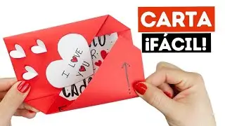💌 Cómo hacer una carta de San Valentín fácil y creativa