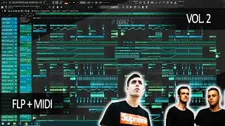 🔥KEVU, SaberZ, Jaxx&Vega, RAVE CULTURE Style🔥BIGROOM Template FLP Vol.2 [FLP, FREE MIDI] by DIGERZ