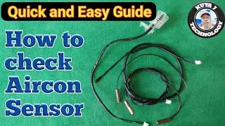 HOW TO TEST AIRCON SENSOR