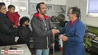 VISITA SURPRESA de um SEGUIDOR do meu CANAL à MINHA OFICINA