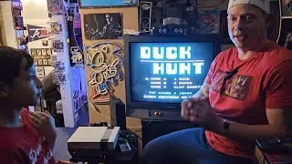 Duck Hunt on Nintendo #retrogaming #duckhunting #nes