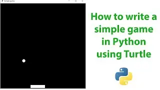 Python Turtle Game Tutorial: Creating a Bouncing Ball Game with Code 