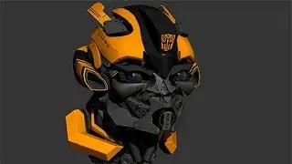 Transformer Bumblebee (3D Modeling & Animation)