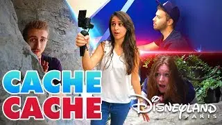 PLAYING HIDE AND SEEK AT DISNEYLAND PARIS !!!