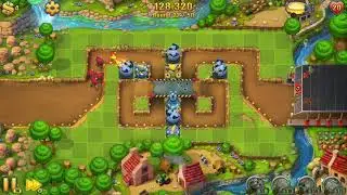 [Fieldrunners 2] Twist of Fate (Heroic) Perfect with starting towers (No Items/Sell) [Eng CC]