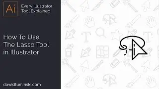 Illustrator Tutorial - How To Use The Lasso Tool