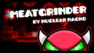 Прикольный и необычный демон - Meat Grinder | Geometry Dash