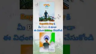 26 January Photo Editing || Republic Day Photo Editing in PicsArt || Photo Editing in Telugu