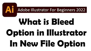 What is Bleed Setting in Adobe Illustrator (New Document Setting)