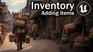 Unreal Engine 5 Tutorial - Inventory System Part 1: Adding Items to Inventory