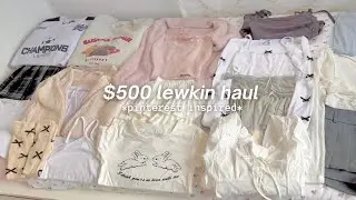 $500 LEWKIN try-on haul 🧸🍰 | *pinterest coded* (acubi, coquette, balletcore)