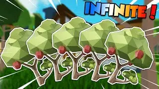 How to get INFINITE Fruit Trees in Roblox Sky Block! *SKYBLOX*