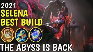 SELENA BEST BUILD 2021 | TOP 1 GLOBAL SELENA BUILD | SELENA LADY VEGNANCE GAMEPLAY - MLBB