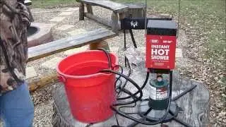 Zodi Camp Shower