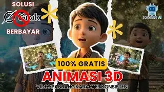 Complete 3D Animation Tutorial Like Pixar & Disney for FREE! 🔥 Paid Grok AI Alternative