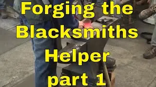 Blacksmiths helper adjustable work stand with Stuart Shirley - part 1