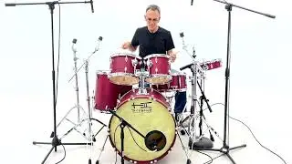 TreeHouse Custom Drums 6-piece Plied Maple Drumset 10-12-16-22-14-12 