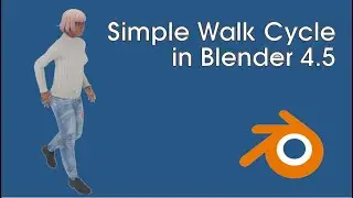 Blender Walk Cycle Tutorial – Easy Beginner Guide