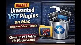 How to Remove Unwanted VST Plugins on Mac | Logic Pro, Cubase, FL Studio
