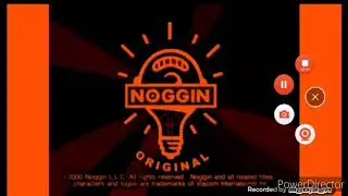 Noggin And Nick Jr Logo Collection in Londness And Reversed