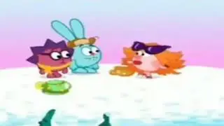 А чего это ты так вырядилась неужели не понятно ну ка на кого я похожа на ш.. крош молчи