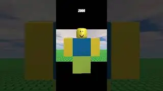 The Evolution of Roblox Avatars(2004 -2024)#roblox #history
