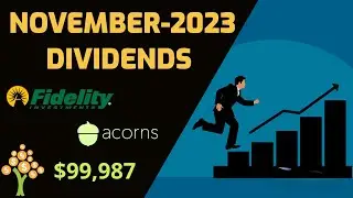November 2023 dividends from my $100K portfolio