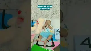 Yuvin 4th Month Celebration #yuvin #kids #kidsvideo #babyboy #2023 Oct 9th, 2023