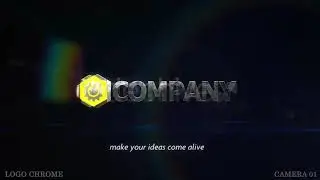 3D Chrome Particles Logo | After Effects Project Files - Videohive template